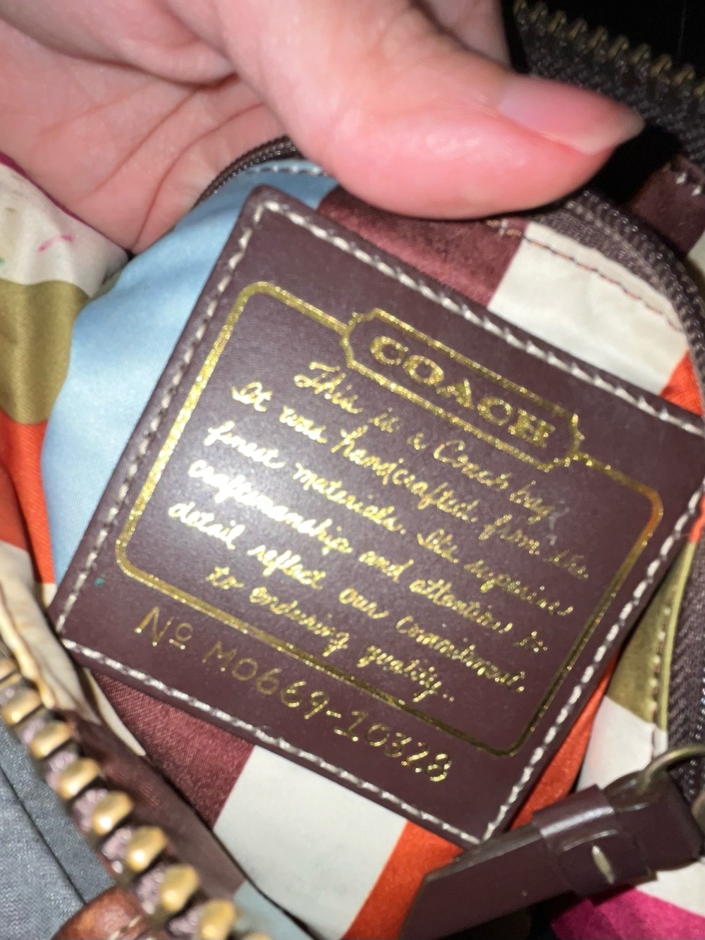 Authentic COACH 65th Anniversary Legacy Bag Medium